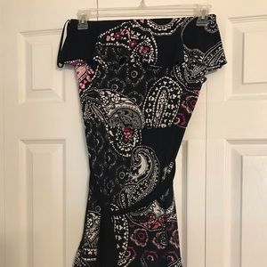 White House Black Market strapless dress